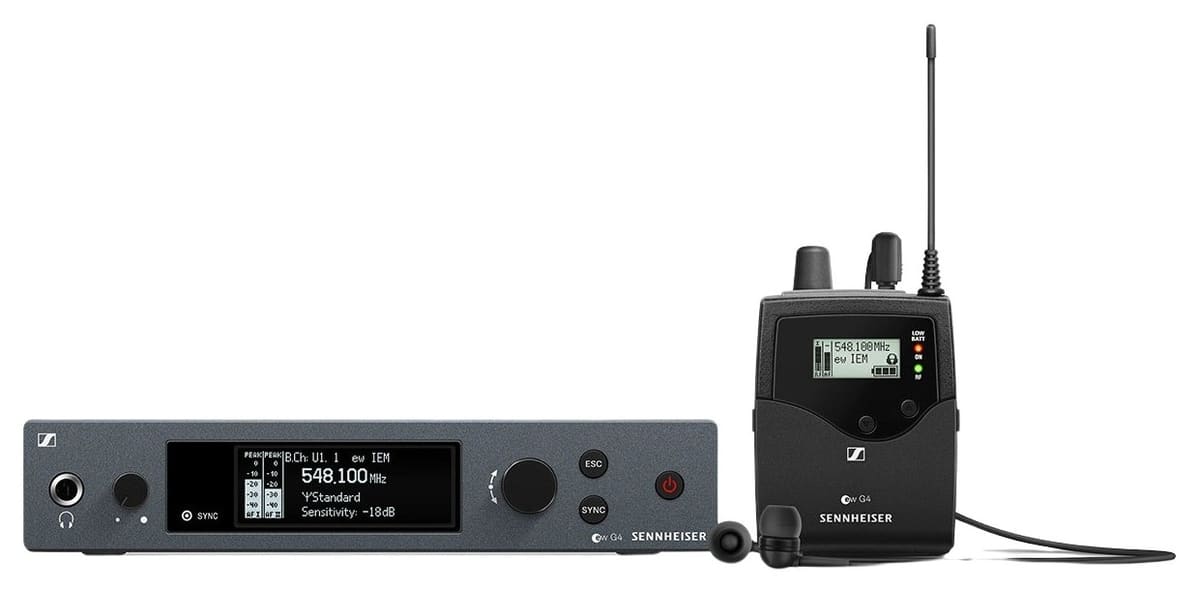 Sennheiser IEM EW G4 (Sistema Completo)
